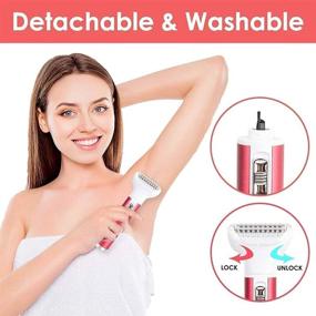 img 1 attached to Pain-Free Underarms Made Easy: Explore SIMOULI's Electric Trimmer