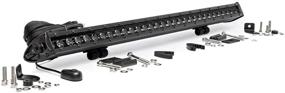 img 1 attached to 🚗 Rough Country 30" Black Series Single Row CREE LED Light Bar - Superior Illumination for Off-road Adventures