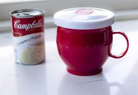 img 1 attached to Evriholder Campbells Micro Mug Red