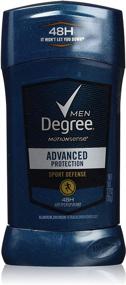 img 4 attached to 🏃 Degree Men Sport Defense Antiperspirant Deodorant, Motionsense, 2.7 oz (Pack of 4)
