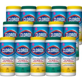 img 4 attached to Clorox Disinfecting Wipes Bleach Cleaning Household Supplies for Household Cleaning
