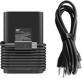 img 4 attached to ☀️ ZTHY Dell 45W USB-C Type C AC Adapter Charger Power Supply for Dell XPS 12 XPS 13 9360 9365 9370 9333 9380 7390 9310 2-in-1 Inspiron 14 7437 Latitude 7275 7370 5175 5285 5290-2in1 Laptop LA45NM150" - Revised: "ZTHY Dell 45W USB-C Type C AC Adapter Charger Power Supply for Dell XPS 12, XPS 13, Inspiron 14, Latitude 7275, 7370, 2-in-1 Laptop and more