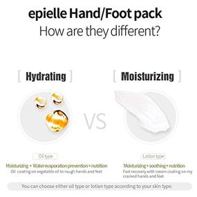 img 1 attached to Epielle Moisturizing Hand & Foot Masks: 12pk Glove & Socks for Dry Skin, Cracked Heels - Sunflower Seed Oil, Avocado Oil, Vitamin E - Holiday Stocking Stuffers