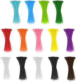 img 4 attached to Nylon Ties Cable Assorted Color