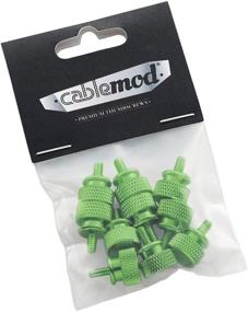 img 1 attached to CableMod Anodized Aluminum Thumbscrews (Green