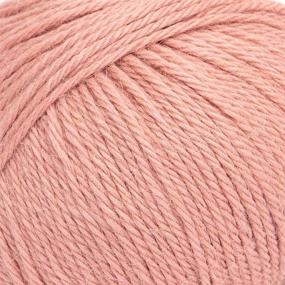 img 2 attached to Ultra Soft 100% Alpaca Yarn Wool Set of 3 Skeins for Knitting and Crocheting - Fingering Lace and Worsted Weight in Lovely Pink Rose Shade