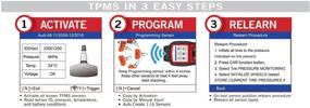 img 2 attached to 🔧 Autel MaxiTPMS TS408: Чтение, программирование MX-сенсоров и обновления на всю жизнь с бесплатным очистителем экрана.