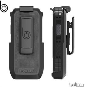 img 1 attached to BELTRON Sonim XP5S Belt Clip Holster - Heavy Duty Rotating Holster for Sonim XP5S XP5800 (AT&T FirstNet Sprint) - Secure Fit & Quick Release Latch - Durable, Reliable & Lightweight - NOT Compatible with XP5