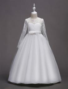 img 1 attached to 👗 DOCHEER Wedding Bridesmaid Dresses for Girls - Ideal Attire for Special Occasions