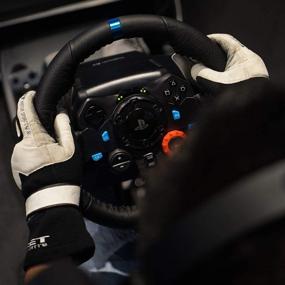 img 3 attached to 🎮 Logitech G Dual-Motor Feedback Driving Force G29 Racing Wheel + Pedals - Compatible with PlayStation 5, 4, 3 (Black)