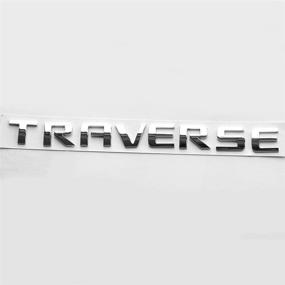 img 1 attached to Traverse Nameplate Letters Replacement 20896270 Exterior Accessories