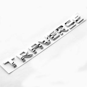 img 3 attached to Traverse Nameplate Letters Replacement 20896270 Exterior Accessories