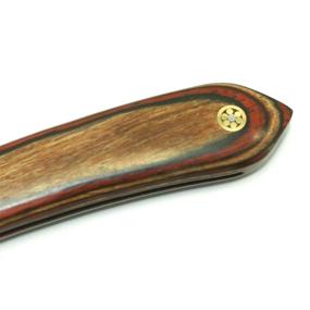 img 2 attached to Macs Brand-047: Premium Straight Razor with Solid Brown Maple Wood Handle for a Professional Shaving Experience
