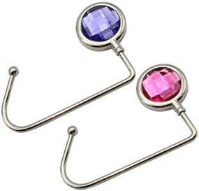 img 4 attached to Womens Portable Handbag Hanger Diamond