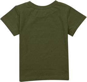 img 3 attached to Brother T Shirt Sleeve Sibling Tag110: Stylish Boys' Clothing for Every Occasion