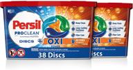 🧺 persil discs laundry detergent pacs - oxi, 76 total loads (2 packs of 38 count) logo