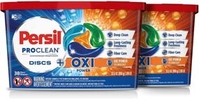 img 3 attached to 🧺 Persil Discs Laundry Detergent Pacs - Oxi, 76 Total Loads (2 Packs of 38 Count)