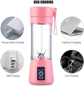 img 3 attached to Portable Blender Rechargeable Single Personal
