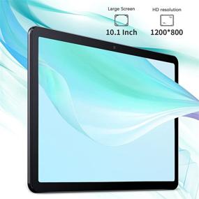 img 2 attached to 📱 YUMKEM 10.1 inch Wi-Fi Tablet, Android 11, 1.8GHz Processor, 3GB RAM, 32GB Storage, HD IPS Display (1280x800), 5000mAh Battery, Dual Camera, OTG/USB Type-C, Black