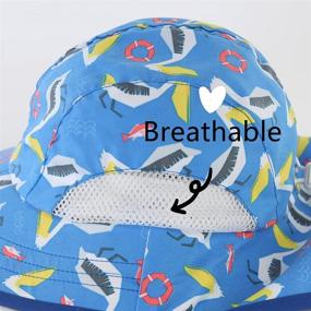 img 3 attached to Vimfashi Outdoor Lightweight Packable Toddler Boys' Hats & Caps - Essential Accessories for Any Adventure