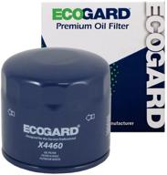 🔍 ecogard x4460 масляный фильтр для двигателя с креплением на вращение - идеально подходит для subaru outback, forester, legacy и impreza - премиум качество логотип