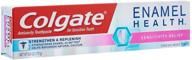 enhance tooth enamel and relieve sensitivity with colgate enamel health toothpaste, fresh mint gel – 6.0 oz logo