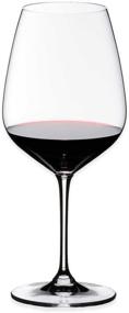 img 3 attached to 🍷 Riedel Heart to Heart Cabernet Sauvignon Glasses, Set of 2, 28-1/4-Oz, Clear