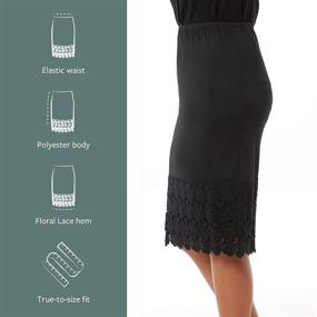 img 3 attached to 👗 Large Egret Women's Pencil Skirt by Downeast - Women's Clothing