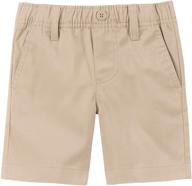 🩳 nautica little uniform pull twill boys' shorts: stylish & comfortable clothing logo