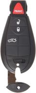 🔑 scitoo keyless entry remote key fob m3n5wy783x 4 buttons for charger, magnum, grand cherokee, 300, challenger logo