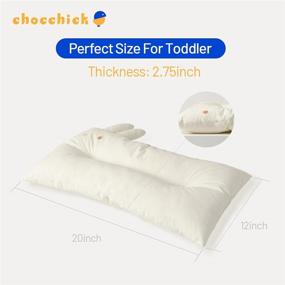 img 3 attached to ChocChick Hypoallergenic Washable Sleeping 12X20Inch Kids' Home Store: The Perfect Solution for Comfortable and Allergy-Free Sleep