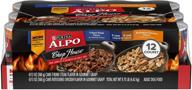 purina alpo gravy wet dog food variety pack, t-bone steak & rotisserie chicken flavor - (12) 13 oz. cans, alpo chophouse gourmet gravy cp логотип