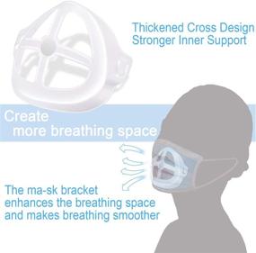 img 3 attached to Enhanced Safety & Comfort 💄 with Bracket Lipstick Breathing Reusable Accessories