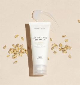 img 1 attached to 🌾 PURITO Oat-in Calming Gel Cream: Vegan Facial Moisturizer with Natural Ingredients - 100ml/3.38oz