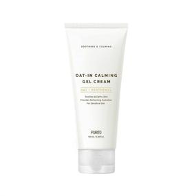 img 4 attached to 🌾 PURITO Oat-in Calming Gel Cream: Vegan Facial Moisturizer with Natural Ingredients - 100ml/3.38oz