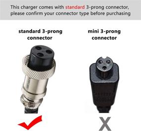 img 2 attached to Electric Scooter Battery Charger 3 Prong