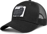 🐷 animal farm trucker hats - stylish mesh snapbacks for men and women logo