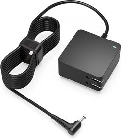 img 4 attached to Efficient 65W AC Charger for Lenovo Ideapad Flex-15 & Flex-14 Laptops - Power Supply Adapter Cord Included