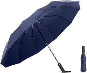 img 4 attached to ☂️ Lightweight Windproof Umbrella: Strong Protection & Resistance