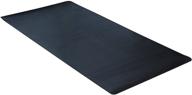 🏞️ climatex 9g-018-36c-6, 36-inch x 6-foot rubber scraper mat - indoor/outdoor, black logo