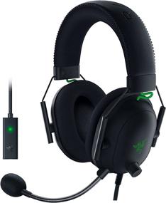 img 4 attached to 🎧 Razer BlackShark V2 Gaming Headset: THX 7.1 Spatial Surround Sound with 50mm Drivers