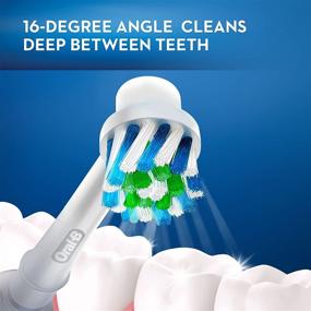 img 2 attached to 🪥 Oral-B Cross Action EB50-3 Electric Toothbrush Refill Brush Heads - Pack of 3