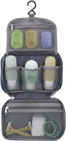 img 2 attached to 🧳 Travelon Compact Hanging Toiletry Kit: Organize Essentials with Style in Royal Blue - One Size