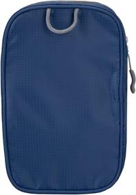 img 1 attached to 🧳 Travelon Compact Hanging Toiletry Kit: Organize Essentials with Style in Royal Blue - One Size