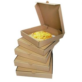 img 2 attached to 🍕 Kraft Corrugated Paper Pizza Packaging Solution