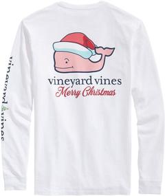 img 2 attached to Classic Christmas Men's Clothing - Long Sleeve Edition by Vineyard Vines