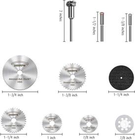 img 1 attached to Cutting Compatible Plastic Fiberglass Mandrels