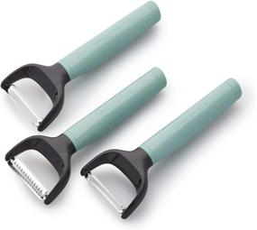 img 4 attached to 🔪 KitchenAid Aqua 3-Piece Universal Peeler Set