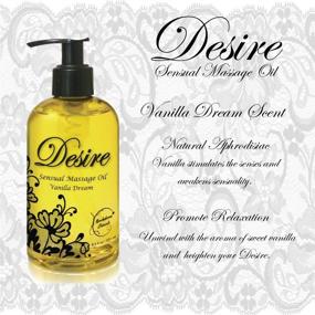 img 2 attached to 🔥 Desire Sensual Massage Oil: The Ultimate Couples Massage Experience - Best Gift for Her! All-Natural Blend with Sweet Almond, Grapeseed & Jojoba Oil for Smooth Skin - 8oz