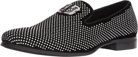 img 4 attached to 👞 Strut in Style with STACY ADAMS Swagger Studded Ornament Men's Shoes